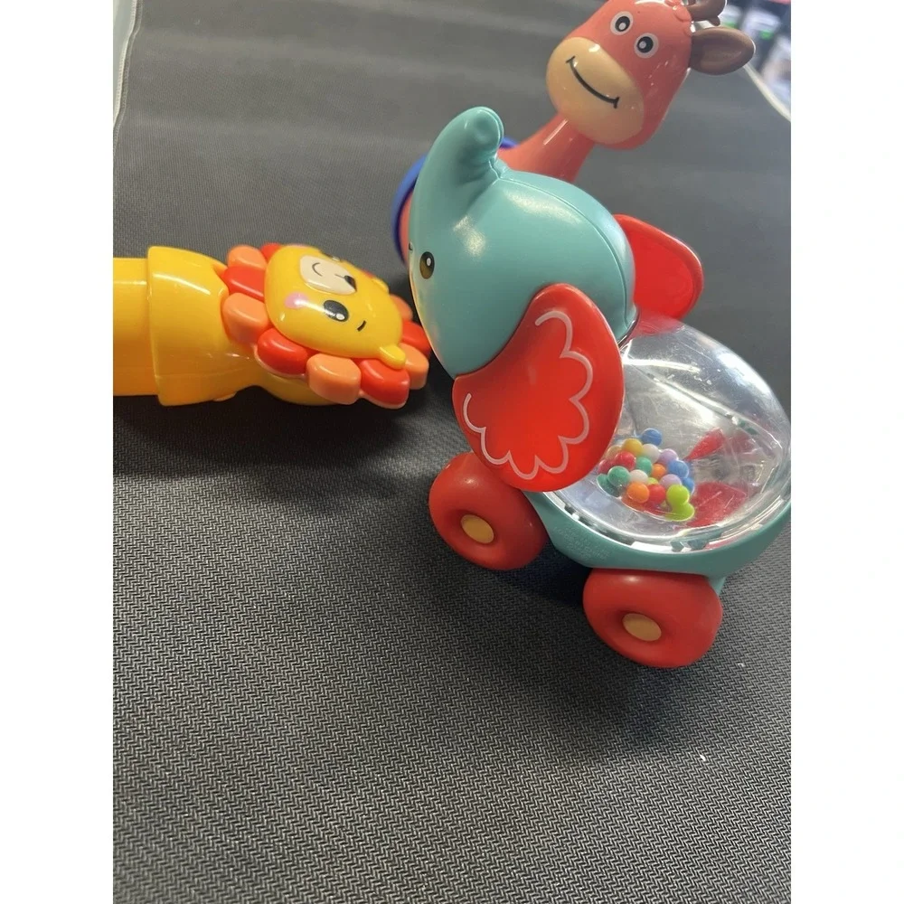 Fisher-Price 3‎ Pc Toy Lot 6 Months+ Sensory Motor Curiosity